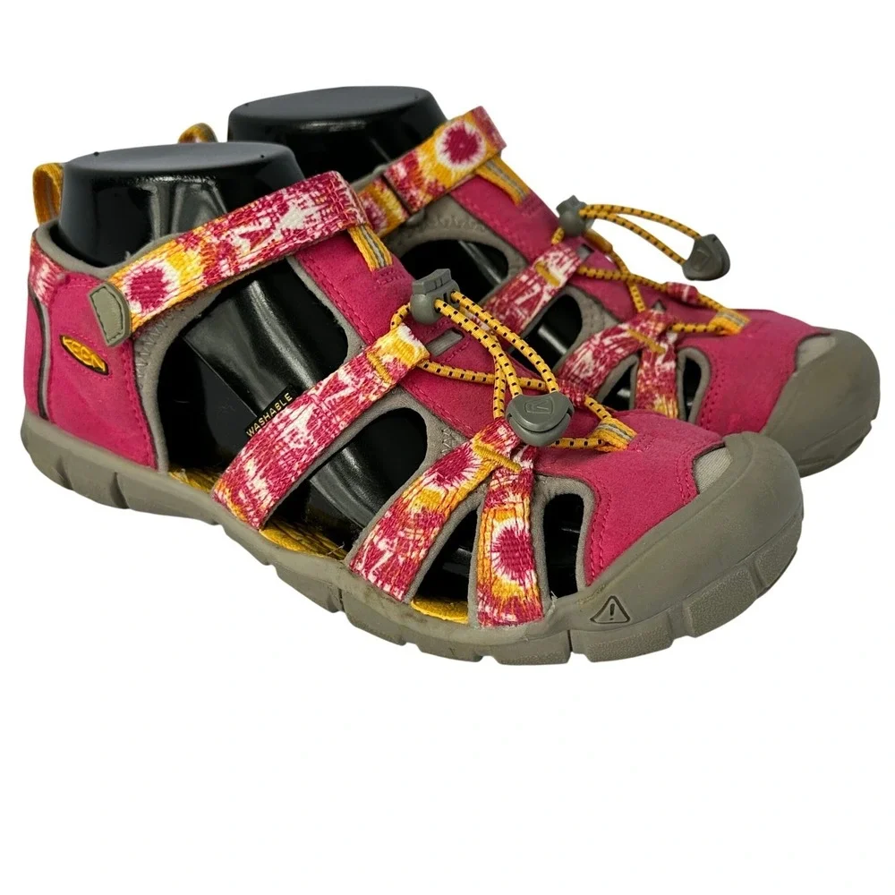 Keen Seacamp II CNX Pink Tie Dye Hybrid Water Sandals US Size 5 US‎